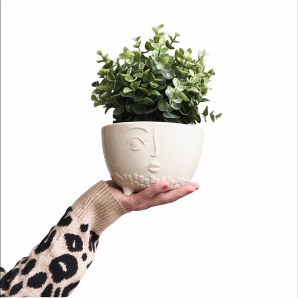 Other - New Serving Bowl with Half Face & Feet